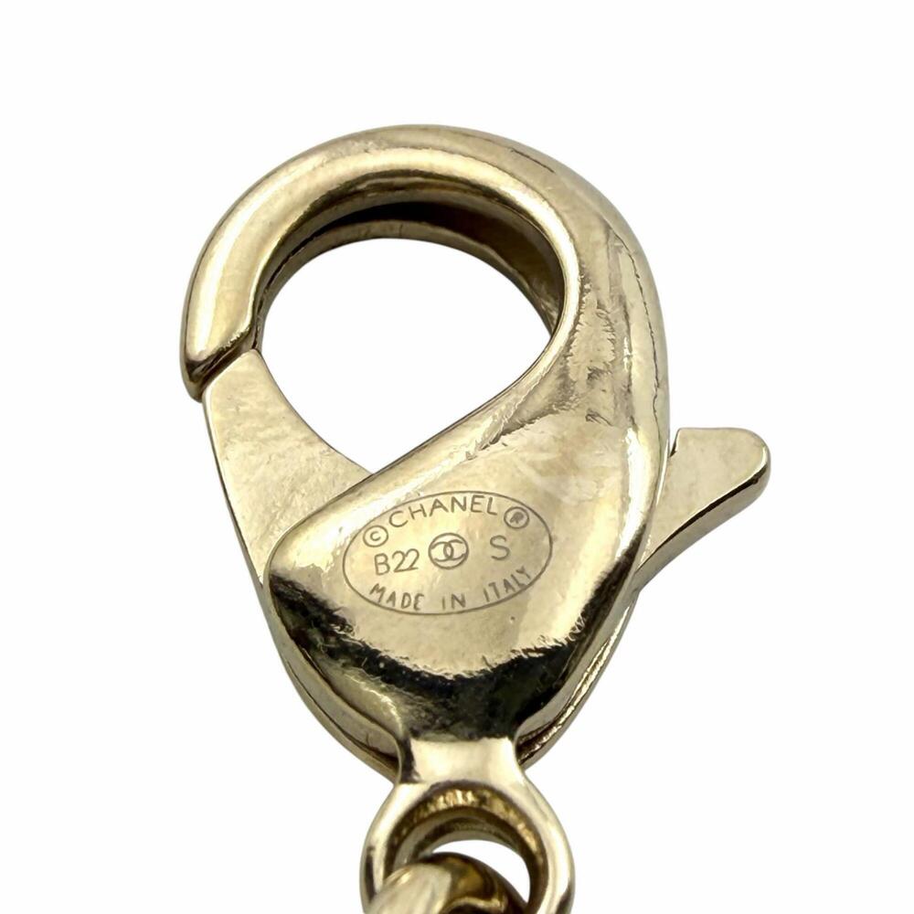 CHANEL White Logo Charm Bracelet - Picture 6 of 6